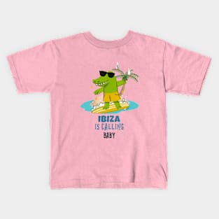 IBIZA IS CALLING BABY Kids T-Shirt